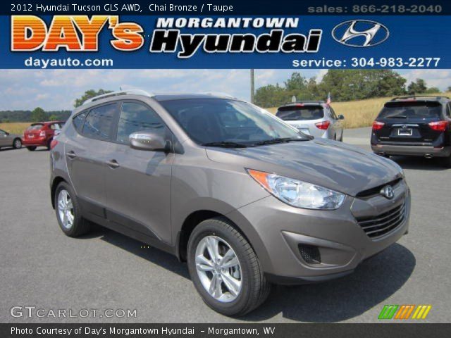 2012 Hyundai Tucson GLS AWD in Chai Bronze