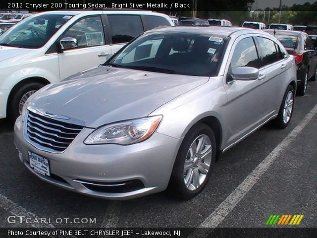 2012 Chrysler 200 Touring Sedan in Bright Silver Metallic