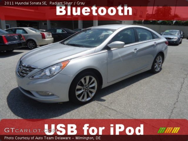 2011 Hyundai Sonata SE in Radiant Silver
