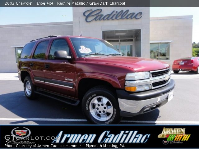 2003 Chevrolet Tahoe 4x4 in Redfire Metallic