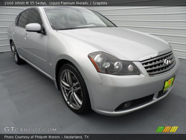 2006 Infiniti M 35 Sedan in Liquid Platinum Metallic