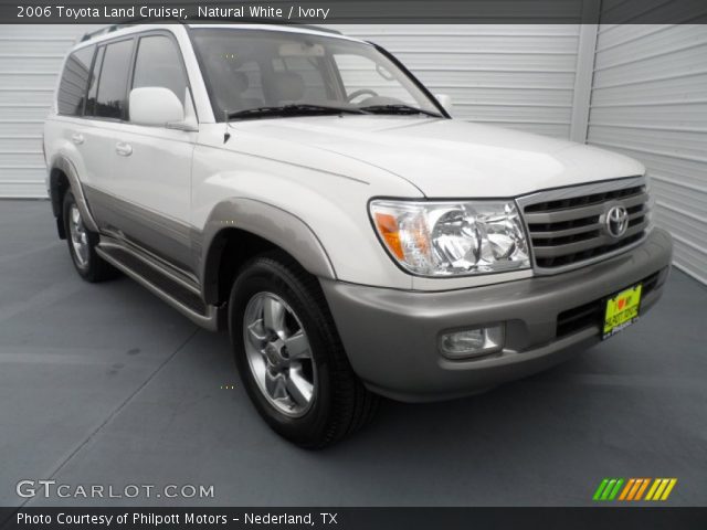 2006 Toyota Land Cruiser  in Natural White