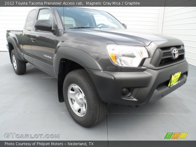 2012 Toyota Tacoma Prerunner Access cab in Magnetic Gray Mica