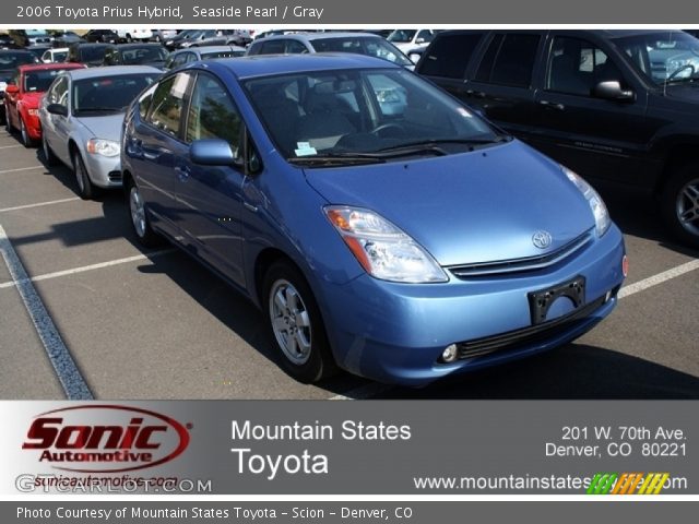 2006 Toyota Prius Hybrid in Seaside Pearl