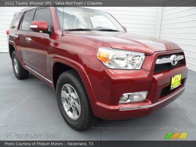 2012 Toyota 4Runner SR5 in Salsa Red Pearl