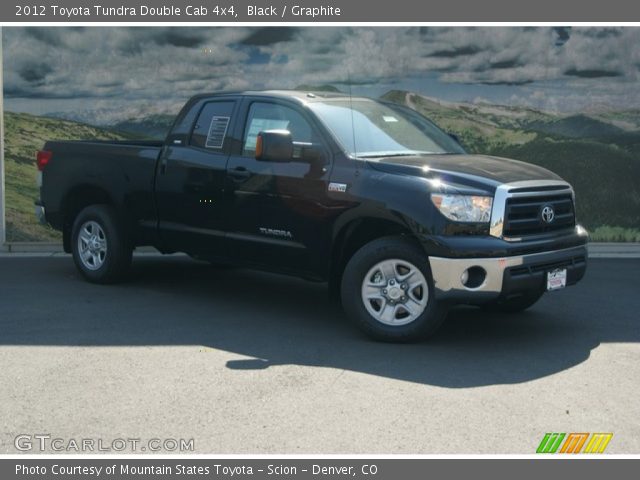 2012 Toyota Tundra Double Cab 4x4 in Black