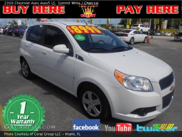 2009 Chevrolet Aveo Aveo5 LS in Summit White