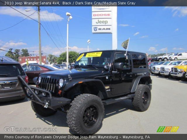 2010 Jeep Wrangler Sahara 4x4 in Black