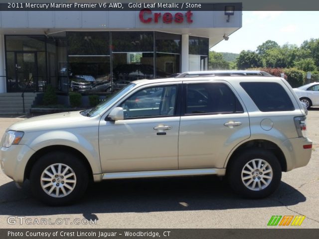 2011 Mercury Mariner Premier V6 AWD in Gold Leaf Metallic