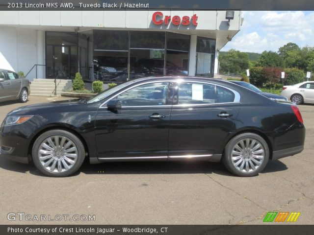 2013 Lincoln MKS AWD in Tuxedo Black
