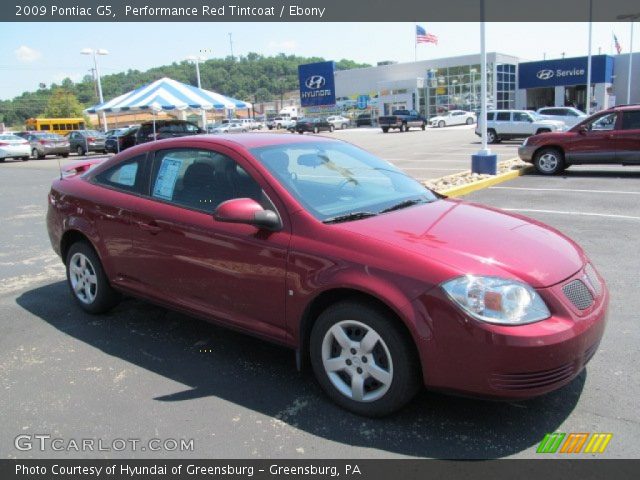 2009 Pontiac G5  in Performance Red Tintcoat