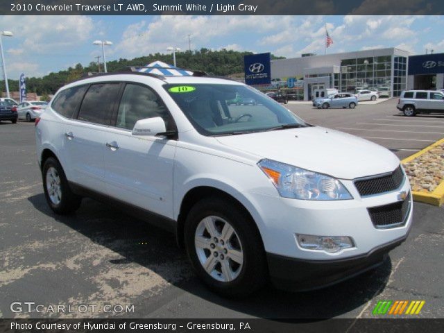 2010 Chevrolet Traverse LT AWD in Summit White