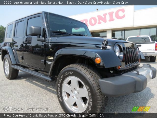 2010 Jeep Wrangler Unlimited Sahara 4x4 in Black