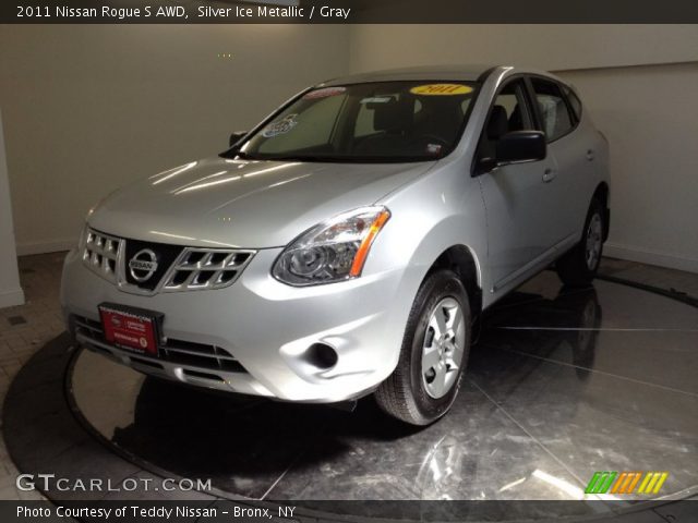 2011 Nissan Rogue S AWD in Silver Ice Metallic