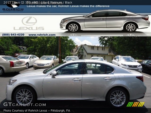 2013 Lexus GS 350 AWD in Liquid Platinum