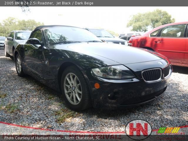 2005 BMW Z4 2.5i Roadster in Jet Black