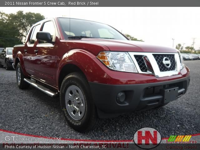 2011 Nissan Frontier S Crew Cab in Red Brick