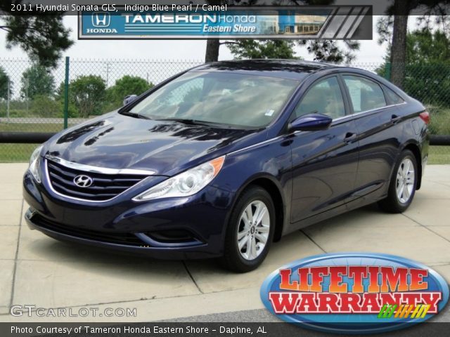 2011 Hyundai Sonata GLS in Indigo Blue Pearl