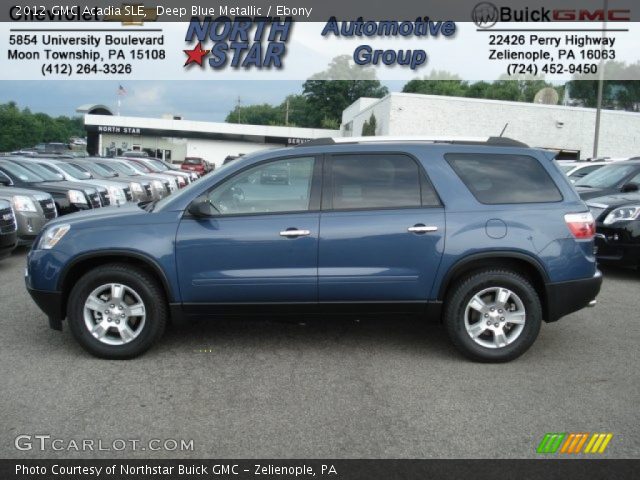 2012 GMC Acadia SLE in Deep Blue Metallic
