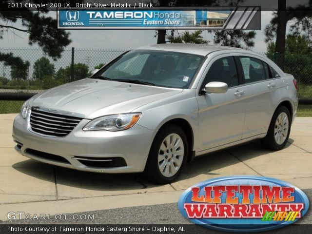 2011 Chrysler 200 LX in Bright Silver Metallic