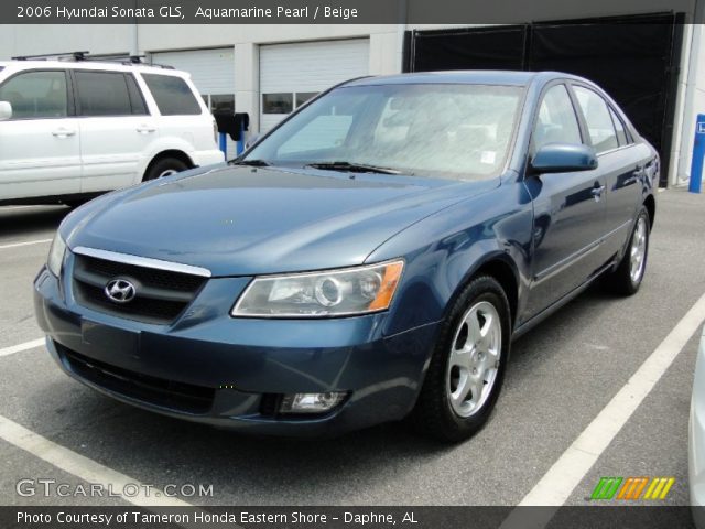 2006 Hyundai Sonata GLS in Aquamarine Pearl