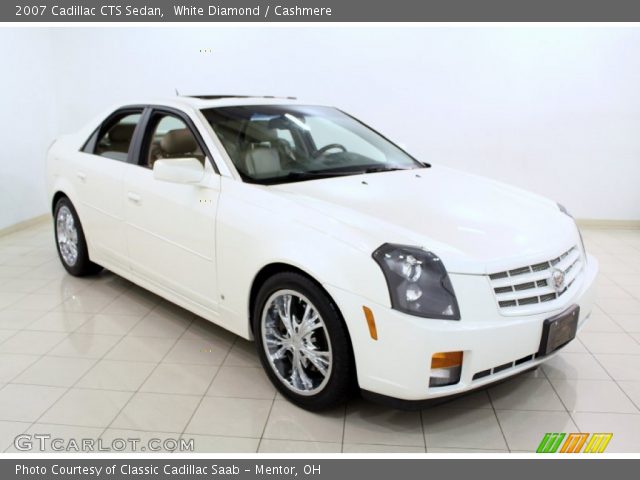 2007 Cadillac CTS Sedan in White Diamond