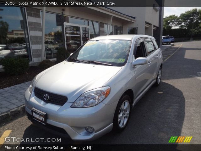 2006 Toyota Matrix XR AWD in Silver Streak Mica