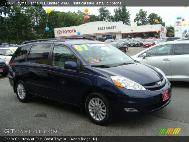 2007 Toyota Sienna XLE Limited AWD in Nautical Blue Metallic