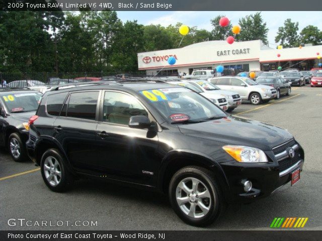 2009 Toyota RAV4 Limited V6 4WD in Black