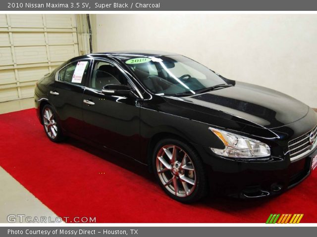2010 Nissan Maxima 3.5 SV in Super Black