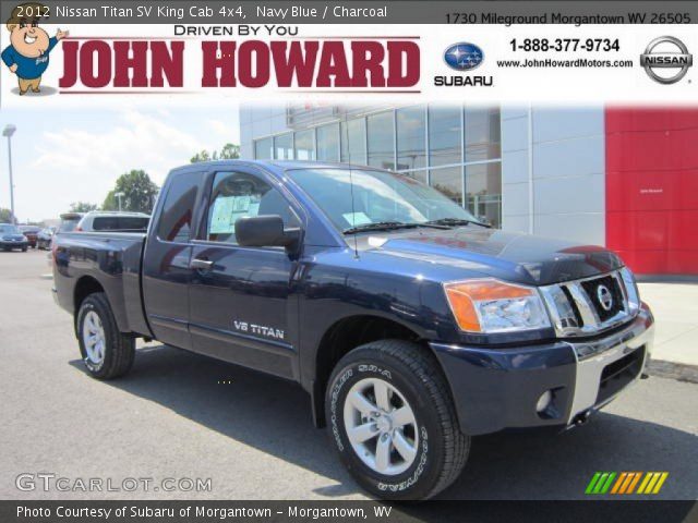 2012 Nissan Titan SV King Cab 4x4 in Navy Blue