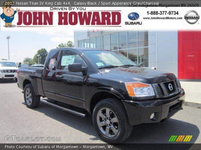 2012 Nissan Titan SV King Cab 4x4 in Galaxy Black