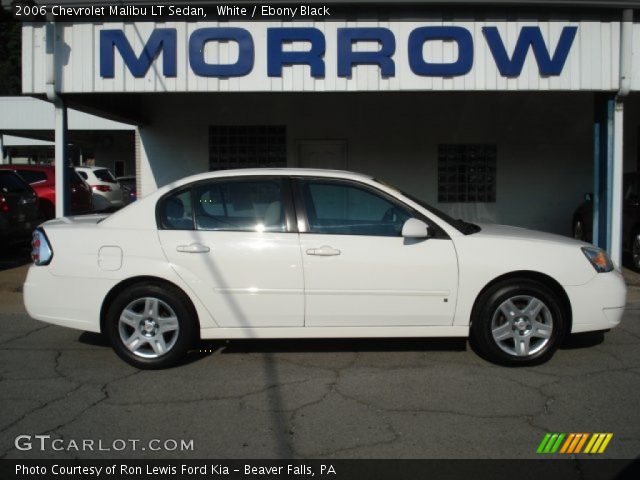 2006 Chevrolet Malibu LT Sedan in White