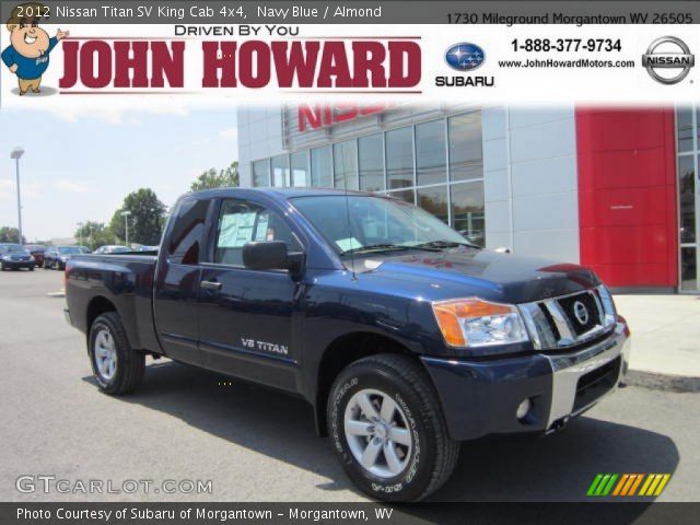 2012 Nissan Titan SV King Cab 4x4 in Navy Blue