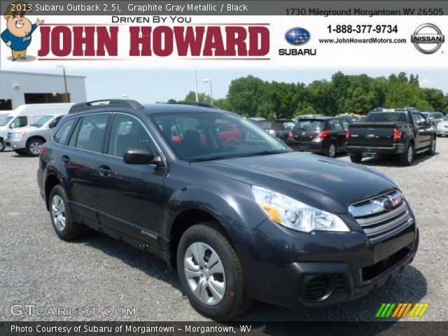 2013 Subaru Outback 2.5i in Graphite Gray Metallic