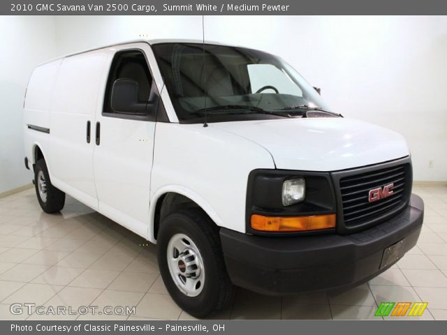 2010 GMC Savana Van 2500 Cargo in Summit White