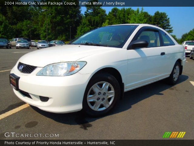 2004 Honda Civic Value Package Coupe in Taffeta White
