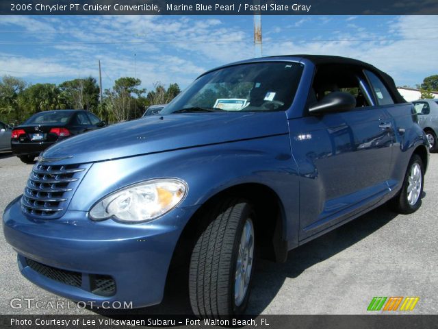 2006 Chrysler PT Cruiser Convertible in Marine Blue Pearl