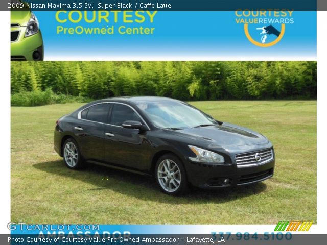 2009 Nissan Maxima 3.5 SV in Super Black