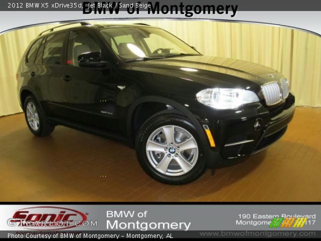 2012 BMW X5 xDrive35d in Jet Black