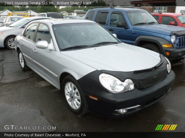 2002 Hyundai Sonata GLS V6 in Brilliant Silver