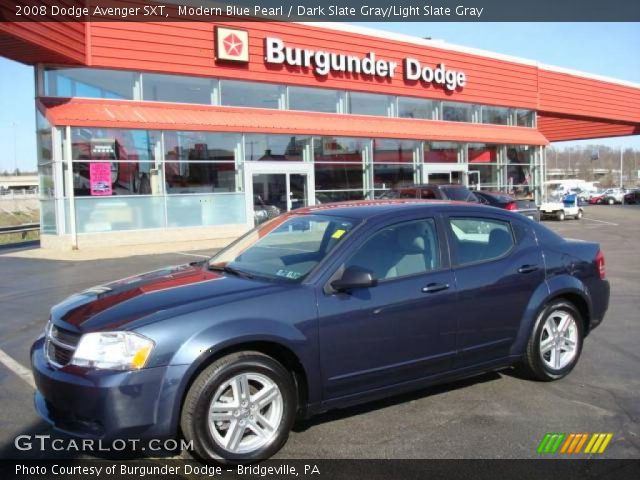 2008 Dodge Avenger SXT in Modern Blue Pearl