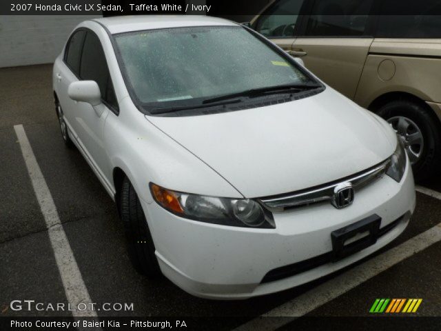 2007 Honda Civic LX Sedan in Taffeta White