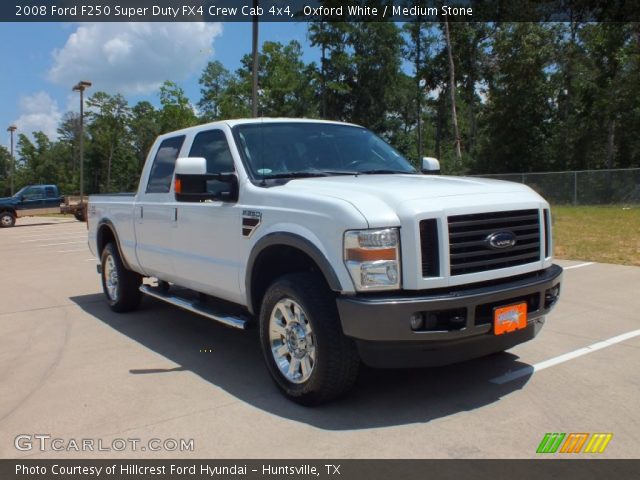 2008 Ford F250 Super Duty FX4 Crew Cab 4x4 in Oxford White