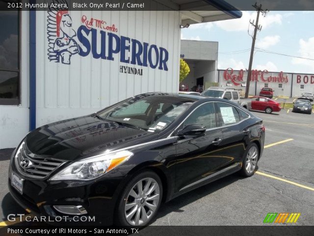 2012 Hyundai Azera  in Black Onyx Pearl