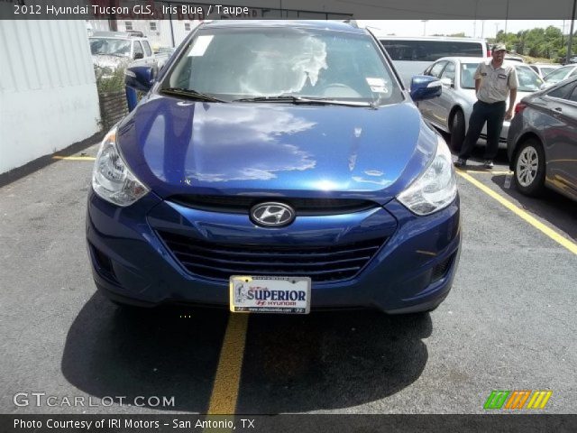 2012 Hyundai Tucson GLS in Iris Blue