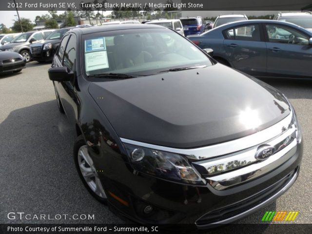 2012 Ford Fusion SE V6 in Tuxedo Black Metallic