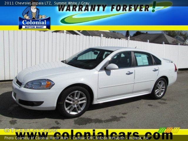 2011 Chevrolet Impala LTZ in Summit White
