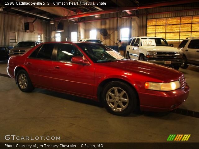 1998 Cadillac Seville STS in Crimson Pearl