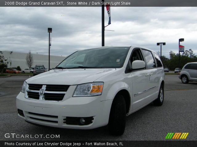2008 Dodge Grand Caravan SXT in Stone White